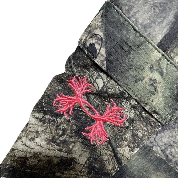 UNDER ARMOUR Performance Field Pants Mossy Oak Camo Size 8 - Picture 7 of 9